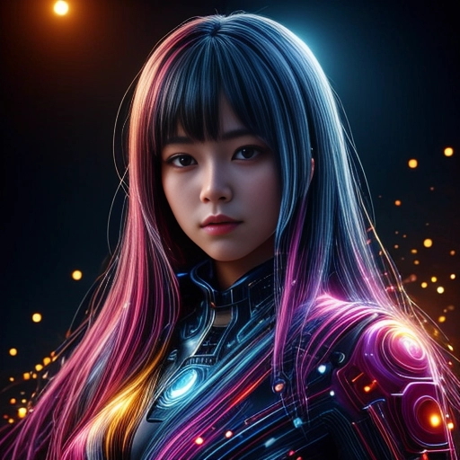 Pao mise en page internet vidéo illustration 3d serveur IA générative AI freelance paris studio de création magazines F2OJ8CU0